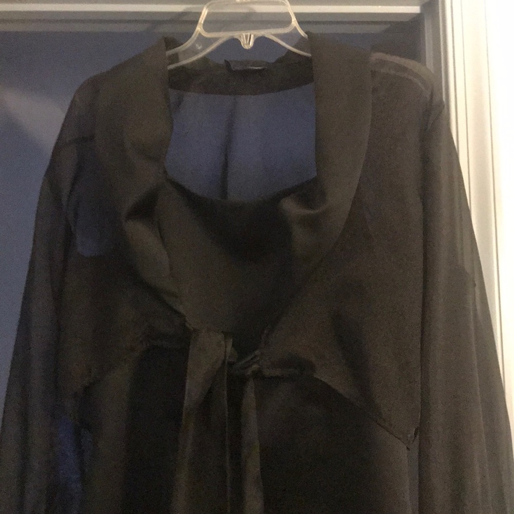 Black evening gown
